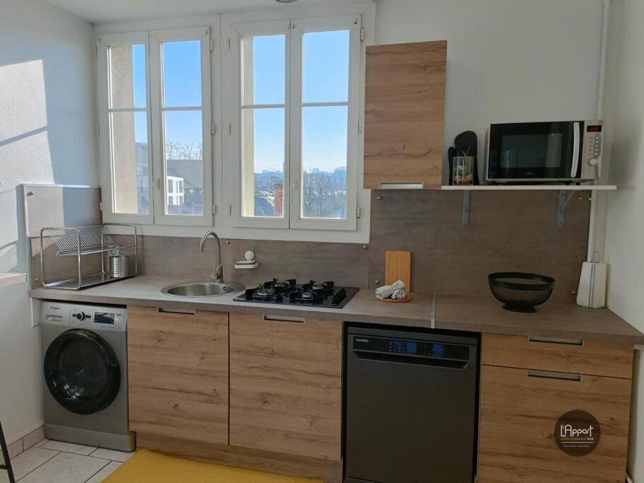 Appartement Calme Lumineux Proche Gare 3 Chambres 앙굴렘 외부 사진